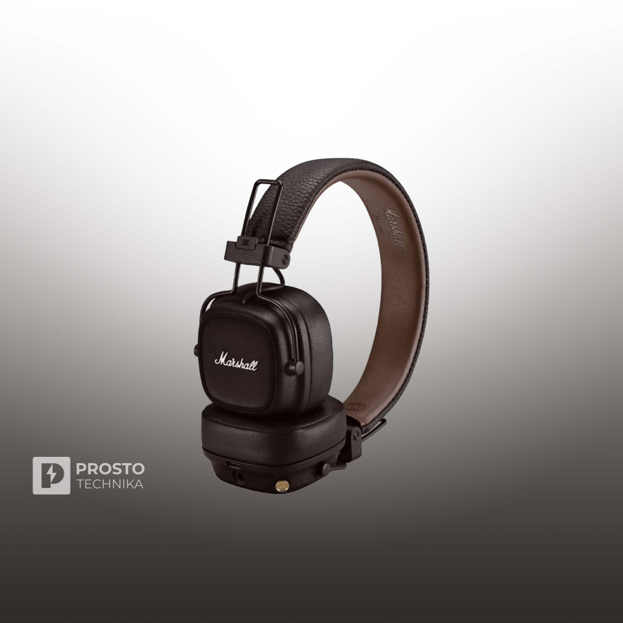 Беспроводные наушники Marshall Major IV Brown